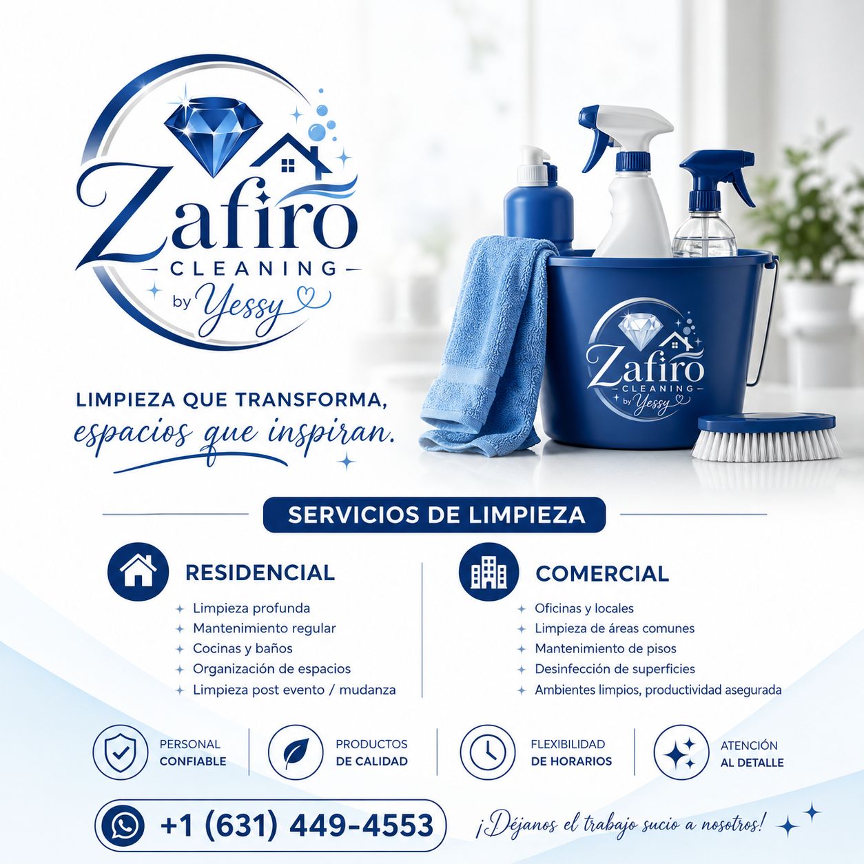 Limpieza de oficina comercial